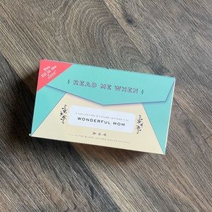 NWT- Read Me When- Letters to Mom